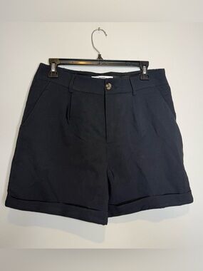 Madden NYC juniors suiting shorts feature a high rise